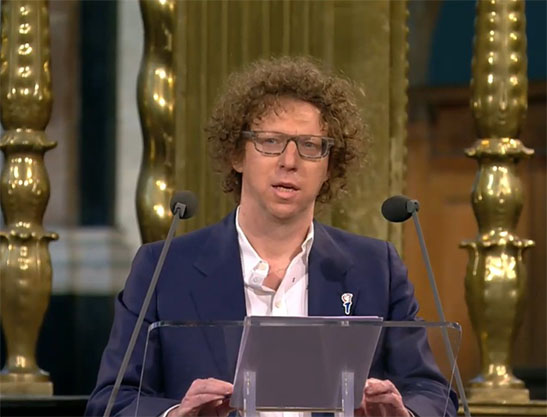 Arnon-Grunberg 4 mei Lezing 2020 Nieuwe Kerk Amsterdam Arnon-Grunberg 4 mei Lezing 2020 Nieuwe Kerk Amsterdam